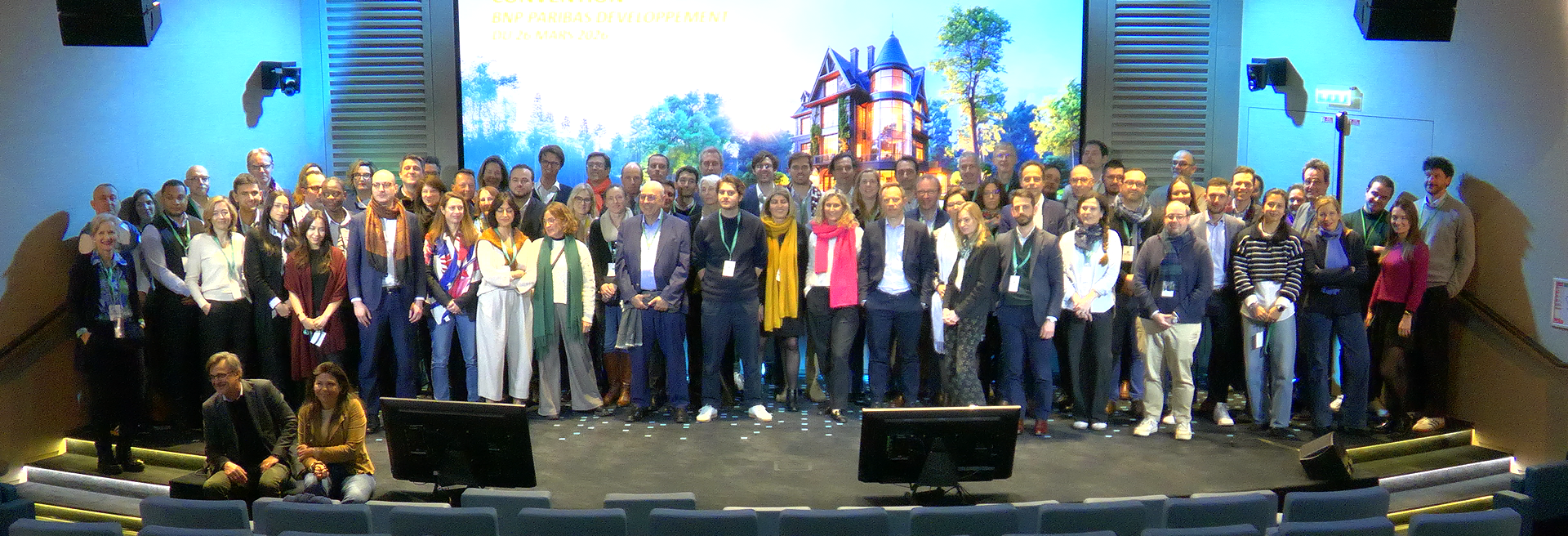 Photo de groupe de l'équipe